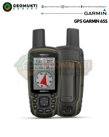 gps garmin 65s handheld dengan sensor abc dan sinyal multi band
